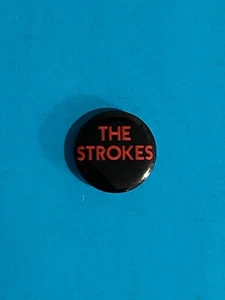 Rare Vintage The Strokes Promo Button Pin 1’’ - Afbeelding 1 van 3