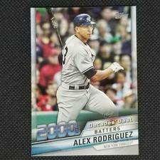 2020 Topps Alex Rodriguez 2000's Decades Best #DB-65