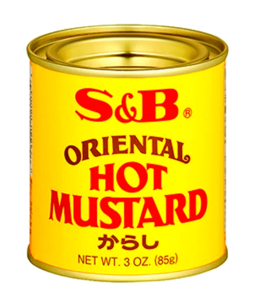 Japanese S&B Oriental Hot Mustard Powder 3 oz. (85g) Product of Japan