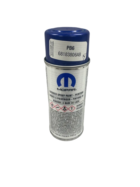 Chrysler Jeep Dodge Mopar DARK SPECTRUM PB6 5 OZ Lacquer Spray Paint - Image 1 of 1