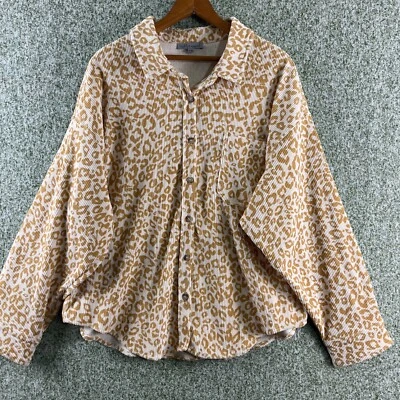 Lista de deseos Ropa Prendas para el torso Mujer M Jaguar Estampado Animal Pana Manga Larga Informal Foto 1 de 4