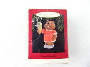 Hallmark Keepsake Christmas Ornament 1994 Granddaughter - Picture 1 of 6
