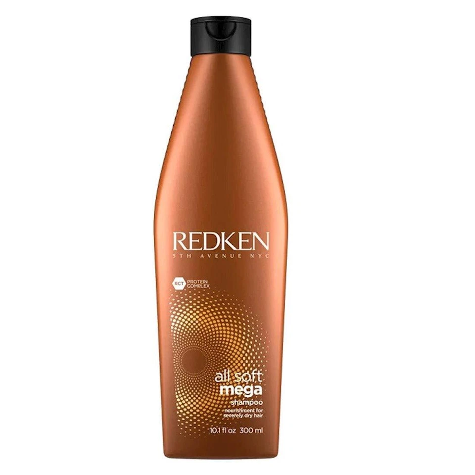 Redken All Soft Mega Shampoo Para Cabello Extremadamente Seco 10.1 oz Foto 1 de 1