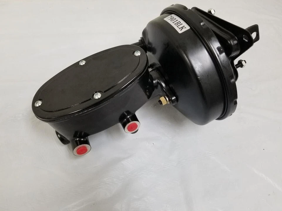 Ford Mustang 1967 a 1969 negro 9" potenciador de freno + cilindro maestro diámetro 1" Foto 1 de 1