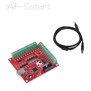 CNC USB MACH3 100Khz Breakout Board 4-Axis Interface Driver Motion Controller - Picture 1 of 8