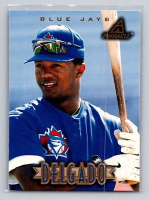 1997 New Pinnacle - Carlos Delgado #119 Toronto Blue Jays Baseball Card - Image 1 of 2