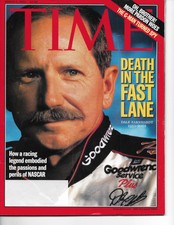 Time Magazine Death In The Fast Lane Time - March 5, 2001 Dale Earnhardt