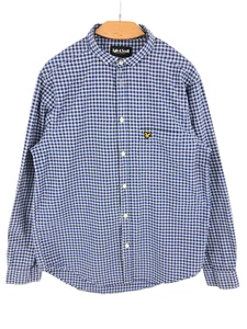 LYLE & SCOTT Men Slim Fit Long Sleeve Casual Shirt Size L - Picture 1 of 9