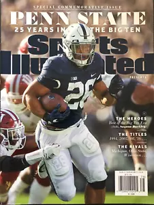 Saquon Barkley 2017 Sports Illustrated Magazine Penn State Lions NO LABEL - Picture 1 of 1