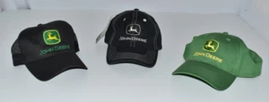 Brand New (lot of 3) John Deere Adjustable Hat/Caps - Picture 1 of 11