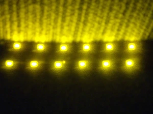 TIRAS LED MERCEDES PORSCHE LOTUS BMW AMARILLO 5050 SMD - Imagen 1 de 1