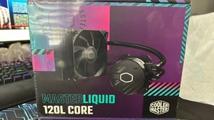Cooler Master MasterLiquid 120L Core 120mm Close-Loop AIO Liquid Cooler SEALED - Picture 1 of 11