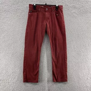 Adriano Goldschmied Jeans Men 30x32 Red Graduate Tailored Leg Twill AG (32x28) - Picture 1 of 12