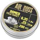 Apolo Air Boss Domed Field Target 6.35mm 200 psc (30206)