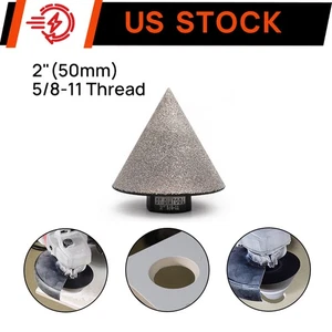 Diamant Fase Fräsen Finger Kegel Bit 2" zum Abschluss von Lochsenken Fliesen - Bild 1 von 10