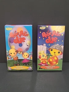 Rolie Polie Olie VHS Lot Halloween & Easter Disney Nice Condition - Picture 1 of 4