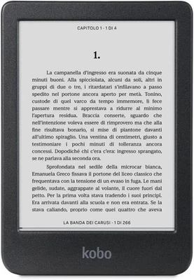 Kobo Clara BW EReader Display Antiriflesso HD In Bianco E Nero E Ink Carta 1300 - Immagine 1 di 4