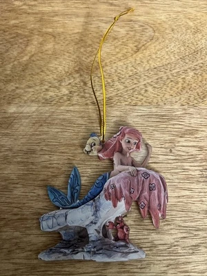 Arial Disney La Sirenita Navidad Plano PVC Árbol Adorno Foto 1 de 4