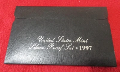 1997-S Unites States SILVER Proof Set in Original US Mint Packaging    #MF-T5828 - Image 1 of 3