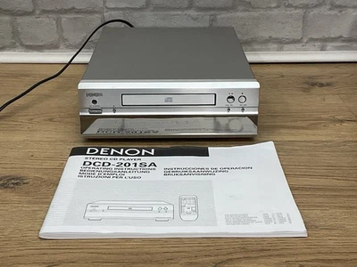 Denon DCD-201SA CD Player & Manual - Hi-Fi Separate Component - Fully Working - Image 1 of 4