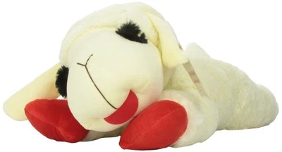 Multipet Officially Licensed Lamb Chop Jumbo White Plush Dog Toy 24-Inch - Image 1 of 4