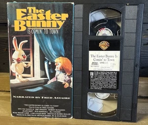 The Easter Bunny is Comin to Town VHS 1977 Fred Astaire - Tested - FREE SHIPPING - Picture 1 of 6
