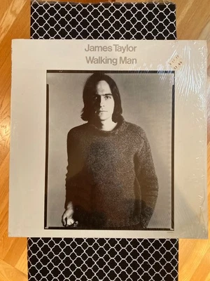 OPENED- WARNER BROTHERS- JAMES TAYLOR "Walking Man" VINYL LP - Image 1 of 4