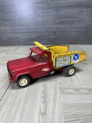 Tonka JEEP dump truck Number 52110 Toy Vintage Nice Day Art Deco MCM - Image 1 of 4