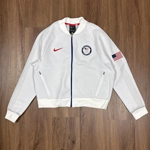 Nike Damen NSW Team USA Olympia Strick Jacke CK4626-100 Größe L - Bild 1 von 14