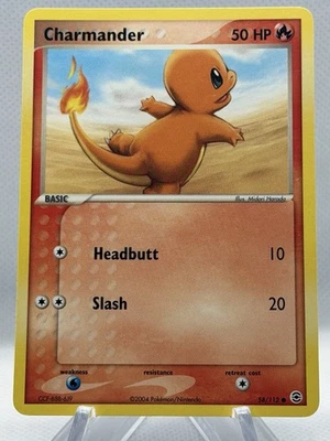 Pokemon - Charmander - 58/112 - Fire Red & Leaf Green - Non Holo - Image 1 of 2