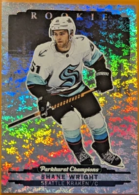2022-23 Parkhurst Champions #306 Shane Wright Rookie ePack Exclusive Speckled SP - Image 1 of 2
