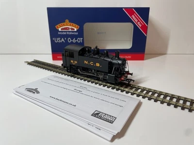 Bachmann MR-107 OO GAUGE USA CLASS 0-6-0T 36 NCB BLACK - Image 1 of 4