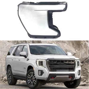 For GMC YUKON 2022-24 2023 Right Car Headlamp Cover Headlight Shell+Glue Lens - Picture 1 of 6