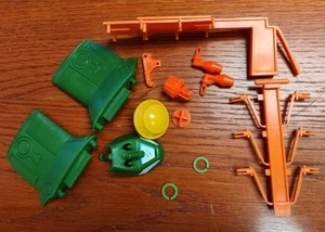 1988 Teenage Mutant Ninja Turtles Turtle Blimp Replacement Housing/Weapon Parts - Picture 1 of 6