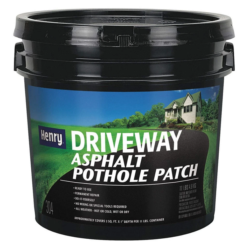 HENRY HE304044 Blacktop Repair,11 lb.,Pail PK 5 - Image 1 of 1
