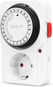 Garza 400600 Temporizador analógico, Blanco - Bild 1 von 1