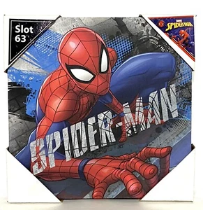 Arte de pared en lienzo Marvel Spider-Man 10" x 10" Artissimo NUEVO REALMENTE GENIAL - Imagen 1 de 6