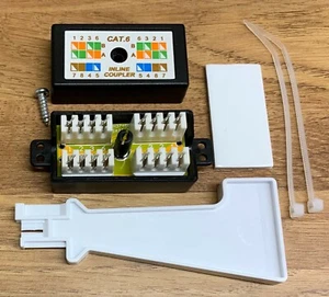 Kauden Cat6 4pair Junction Box Repair Joiner for Network Cable SM315 + IDC tool - Picture 1 of 4