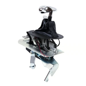B&M Automatic Hammer Console Ratchet Shifter For 1994-2004 Ford Mustang - 81001 - Picture 1 of 3