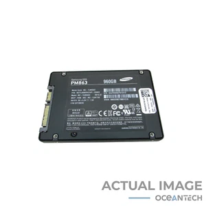 Samsung PM863 MZ-7LM960Z 960GB 2.5" SATA SSD Grade A No Tray 0GVRR5 - Picture 1 of 4