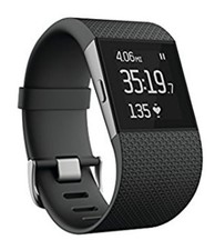 FITBIT SURGE FITNESS SMARTWATCH, BLACK LARGE