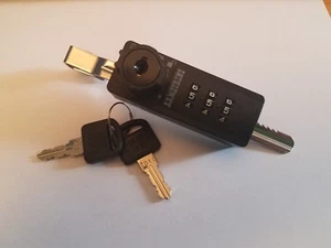 Cerradura de trinquete de combinación de 3 dígitos para vitrina puerta corredera de vidrio DL-BK470 - Imagen 1 de 4