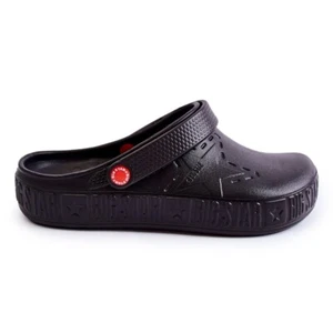 Herren leichte Hausschuhe Kroks Big Star II175001 Schwarz