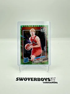 2023-24 Panini Donruss GREEN HOLO Laser - Rated Rookie #247 Gradey Dick (RC) - Picture 1 of 2