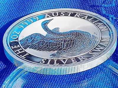 1 Oz Silber Perth Mint Schwan 2020 bzw 2021 1 $ Australien Silbermünze NEU - Bild 1 von 4