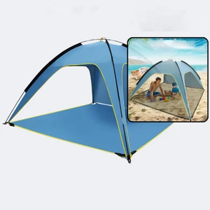 Camping Beach Tent Portable Hiking Sun Shade Shelter Fishing 4 Person Detachable - Picture 1 of 10