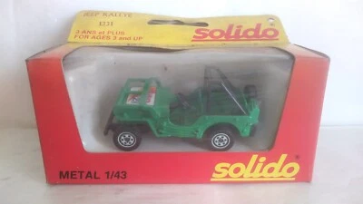 JEEP RALLYE SOLIDO SCALA 1/43 - Immagine 1 di 3