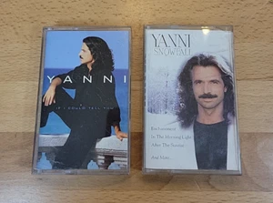 Yanni - If I could Tell You - Snowfall pair cassette tapes vintage - Imagen 1 de 9