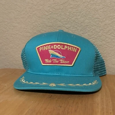 Gorra ajustable Pink Dolphin Teal Captains SnapBack Foto 1 de 4