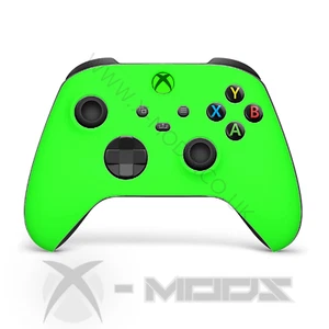 XBOX ONE SERIES CUSTOM CONTROLLER - NEON GREEN - SOFT TOUCH - Picture 1 of 7